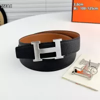 $52.00 USD Hermes AAA Quality Belts In 3.8cm For Men #1339449