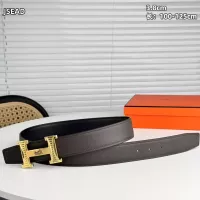 $56.00 USD Hermes AAA Quality Belts In 3.8cm For Men #1339453