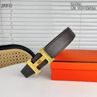 $56.00 USD Hermes AAA Quality Belts In 3.8cm For Men #1339453
