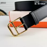 $72.00 USD Hermes AAA Quality Belts In 3.6cm For Unisex #1339463