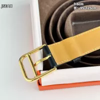$72.00 USD Hermes AAA Quality Belts In 3.6cm For Unisex #1339463