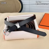 $60.00 USD Hermes AAA Quality Belts In 2.4cm For Women #1339465