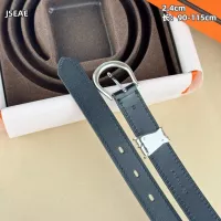 $60.00 USD Hermes AAA Quality Belts In 2.4cm For Women #1339465