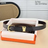 $60.00 USD Hermes AAA Quality Belts In 2.4cm For Women #1339466