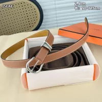 $60.00 USD Hermes AAA Quality Belts In 2.4cm For Women #1339468