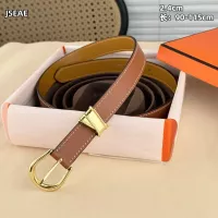 $60.00 USD Hermes AAA Quality Belts In 2.4cm For Women #1339469