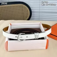 $60.00 USD Hermes AAA Quality Belts In 2.4cm For Women #1339470