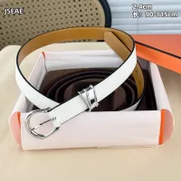 $60.00 USD Hermes AAA Quality Belts In 2.4cm For Women #1339470