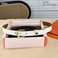 $60.00 USD Hermes AAA Quality Belts In 2.4cm For Women #1339471