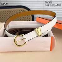 $60.00 USD Hermes AAA Quality Belts In 2.4cm For Women #1339471