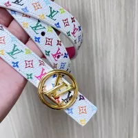 $56.00 USD Louis Vuitton AAA Quality Belts In 2.0cm For Women #1339475