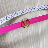 $56.00 USD Louis Vuitton AAA Quality Belts In 2.0cm For Women #1339475