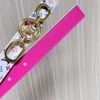 $56.00 USD Louis Vuitton AAA Quality Belts In 2.0cm For Women #1339476