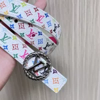 $56.00 USD Louis Vuitton AAA Quality Belts In 2.0cm For Women #1339478
