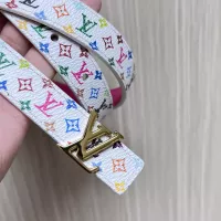 $56.00 USD Louis Vuitton AAA Quality Belts In 2.0cm For Women #1339479