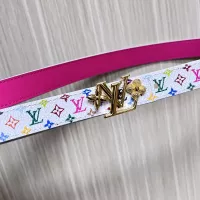 $56.00 USD Louis Vuitton AAA Quality Belts In 2.0cm For Women #1339480