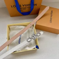 $56.00 USD Louis Vuitton AAA Quality Belts In 2.0cm For Women #1339487