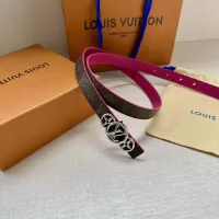 $56.00 USD Louis Vuitton AAA Quality Belts In 2.0cm For Women #1339488