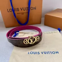 $56.00 USD Louis Vuitton AAA Quality Belts In 2.0cm For Women #1339489