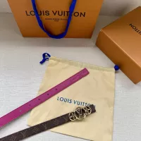 $56.00 USD Louis Vuitton AAA Quality Belts In 2.0cm For Women #1339489