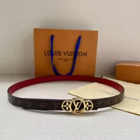 $56.00 USD Louis Vuitton AAA Quality Belts In 2.0cm For Women #1339490