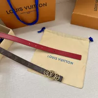 $56.00 USD Louis Vuitton AAA Quality Belts In 2.0cm For Women #1339490