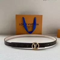 $56.00 USD Louis Vuitton AAA Quality Belts In 2.0cm For Women #1339492
