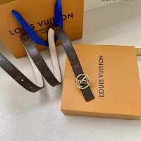 $56.00 USD Louis Vuitton AAA Quality Belts In 2.0cm For Women #1339492