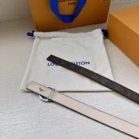 $56.00 USD Louis Vuitton AAA Quality Belts In 2.0cm For Women #1339493