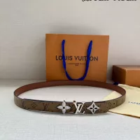 $64.00 USD Louis Vuitton AAA Quality Belts In 2.0cm For Women #1339508