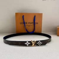 $64.00 USD Louis Vuitton AAA Quality Belts In 2.0cm For Women #1339517
