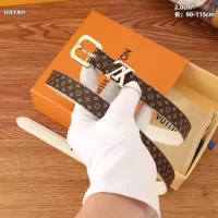 $72.00 USD Louis Vuitton AAA Quality Belts In 2.0cm For Women #1339583