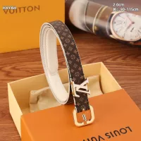 $72.00 USD Louis Vuitton AAA Quality Belts In 2.0cm For Women #1339583