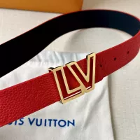 $56.00 USD Louis Vuitton AAA Quality Belts In 3.0cm For Women #1339606
