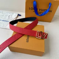 $56.00 USD Louis Vuitton AAA Quality Belts In 3.0cm For Women #1339606