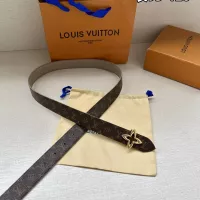 $56.00 USD Louis Vuitton AAA Quality Belts In 3.0cm For Women #1339610