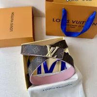 $56.00 USD Louis Vuitton AAA Quality Belts In 3.0cm For Women #1339614