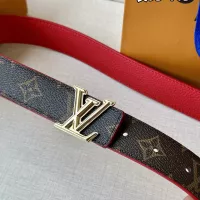 $56.00 USD Louis Vuitton AAA Quality Belts In 3.0cm For Women #1339617