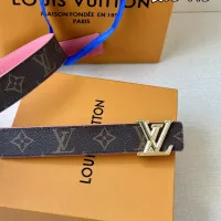 $56.00 USD Louis Vuitton AAA Quality Belts In 3.0cm For Women #1339622