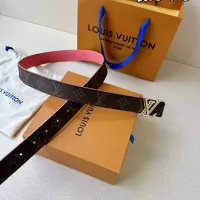 $56.00 USD Louis Vuitton AAA Quality Belts In 3.0cm For Women #1339622