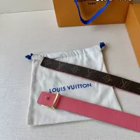 $56.00 USD Louis Vuitton AAA Quality Belts In 3.0cm For Women #1339622