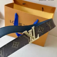 $56.00 USD Louis Vuitton AAA Quality Belts In 3.0cm For Women #1339628
