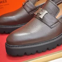 $102.00 USD Hermes Leather Shoes For Men #1339665