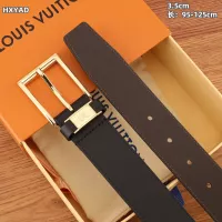 $56.00 USD Louis Vuitton AAA Quality Belts In 3.5cm For Unisex #1339725
