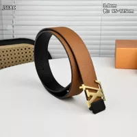 $52.00 USD Louis Vuitton AAA Quality Belts In 3.8cm For Men #1339803