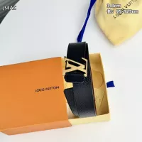 $52.00 USD Louis Vuitton AAA Quality Belts In 3.8cm For Men #1339803