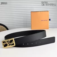 $56.00 USD Louis Vuitton AAA Quality Belts In 3.8cm For Men #1339841