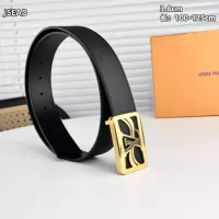 $56.00 USD Louis Vuitton AAA Quality Belts In 3.8cm For Men #1339841