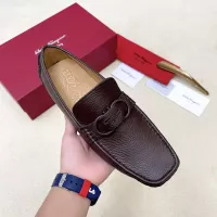 $125.00 USD Salvatore Ferragamo Leather Shoes For Men #1339993