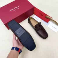 $125.00 USD Salvatore Ferragamo Leather Shoes For Men #1339993